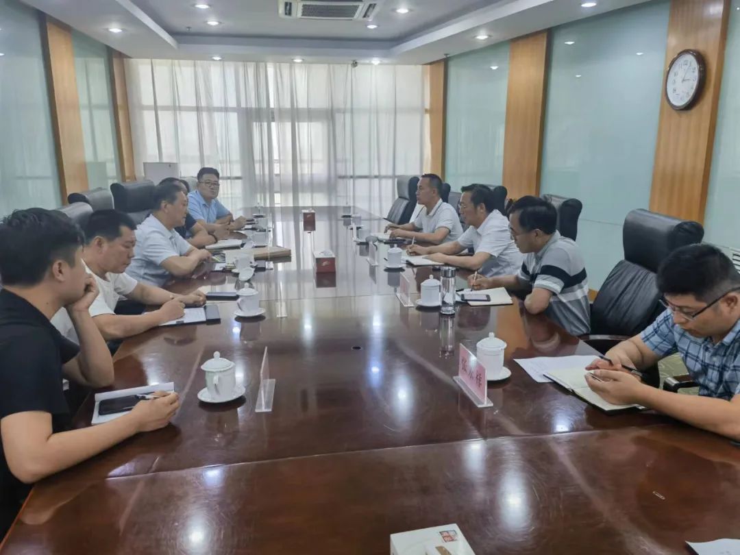 中商農產品交易中心與新疆康潤潔環?？萍脊煞莸皆L沂河新區，共探環保產品研發與銷售新機遇